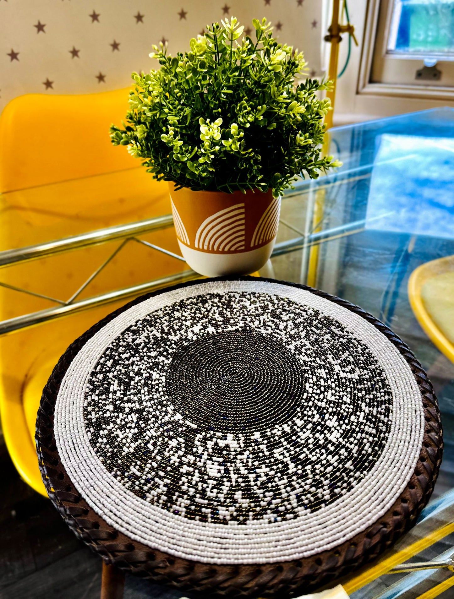 Monochrome Burst Placemat set