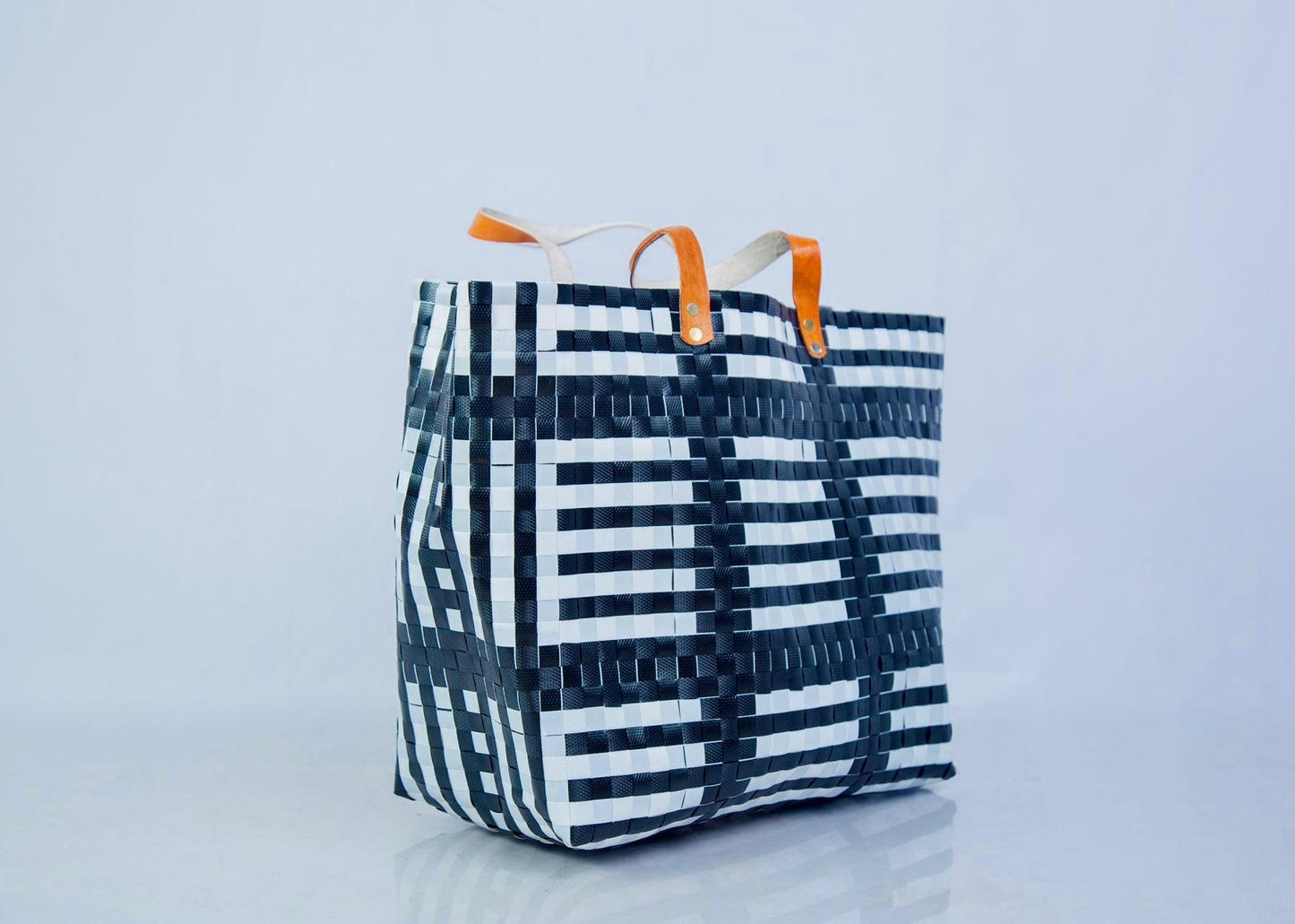 Chrome Woven Recycled Tote bag