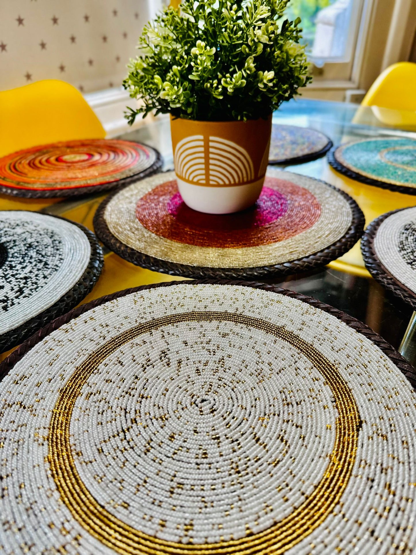 Golden Speckle Placemat