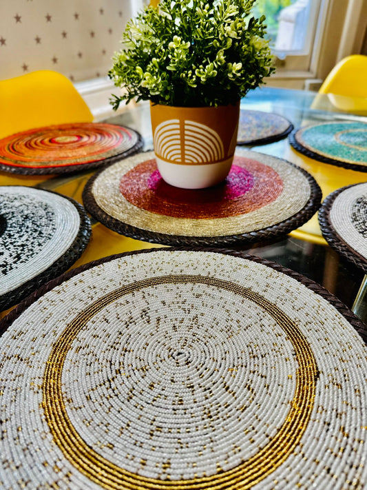 Golden Speckle Placemat