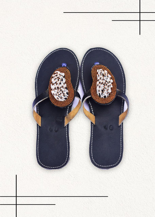 Desert beaded Maasai Sandals