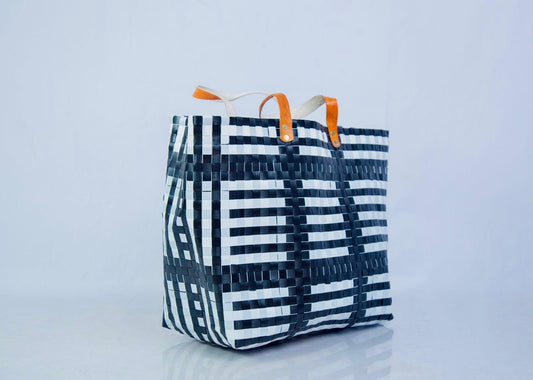 Chrome Woven Recycled Tote bag